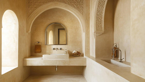 Tadelakt Finish – Waterproof Moroccan Lime Plaster Walls